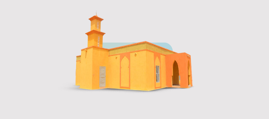 مسجد 1000 متر مربع